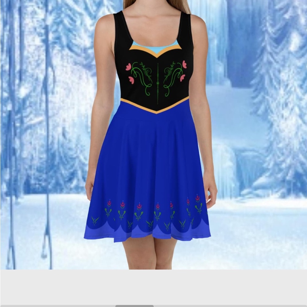 Frozen Anna Dress, size XL. Bought off Etsy, worn once for Halloween!